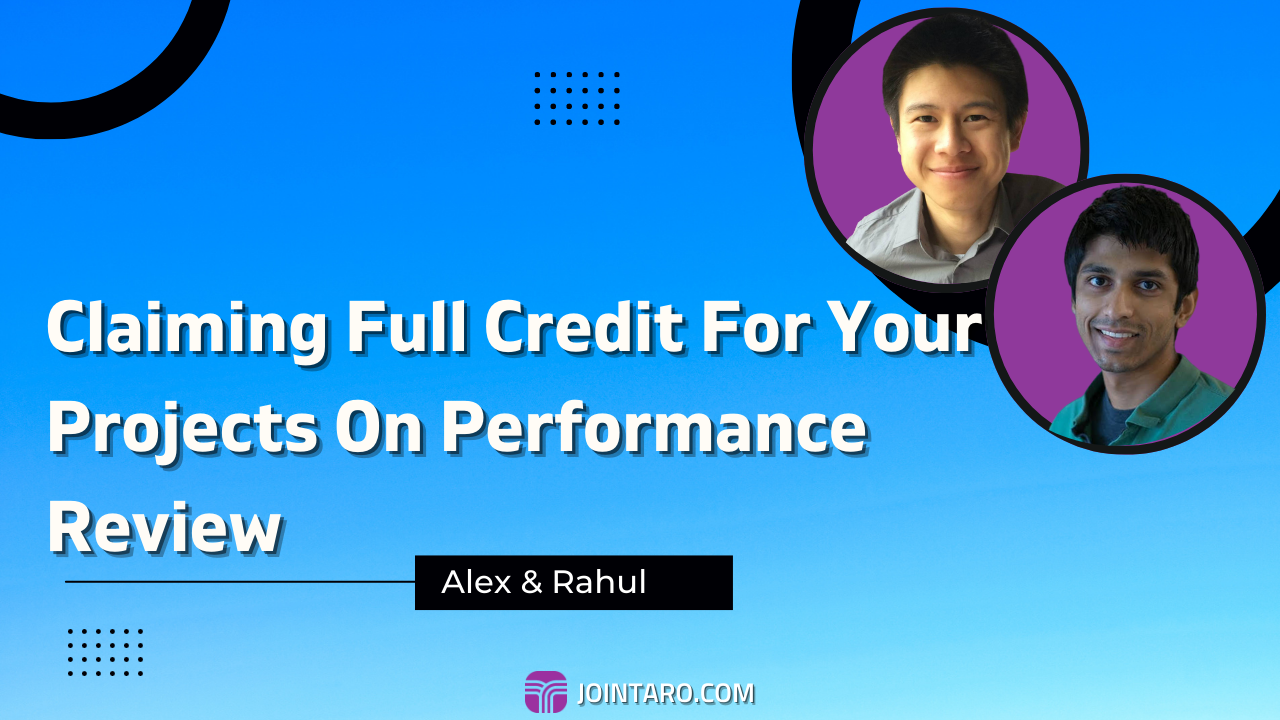 Claiming Full Credit For Your Projects On Performance Review