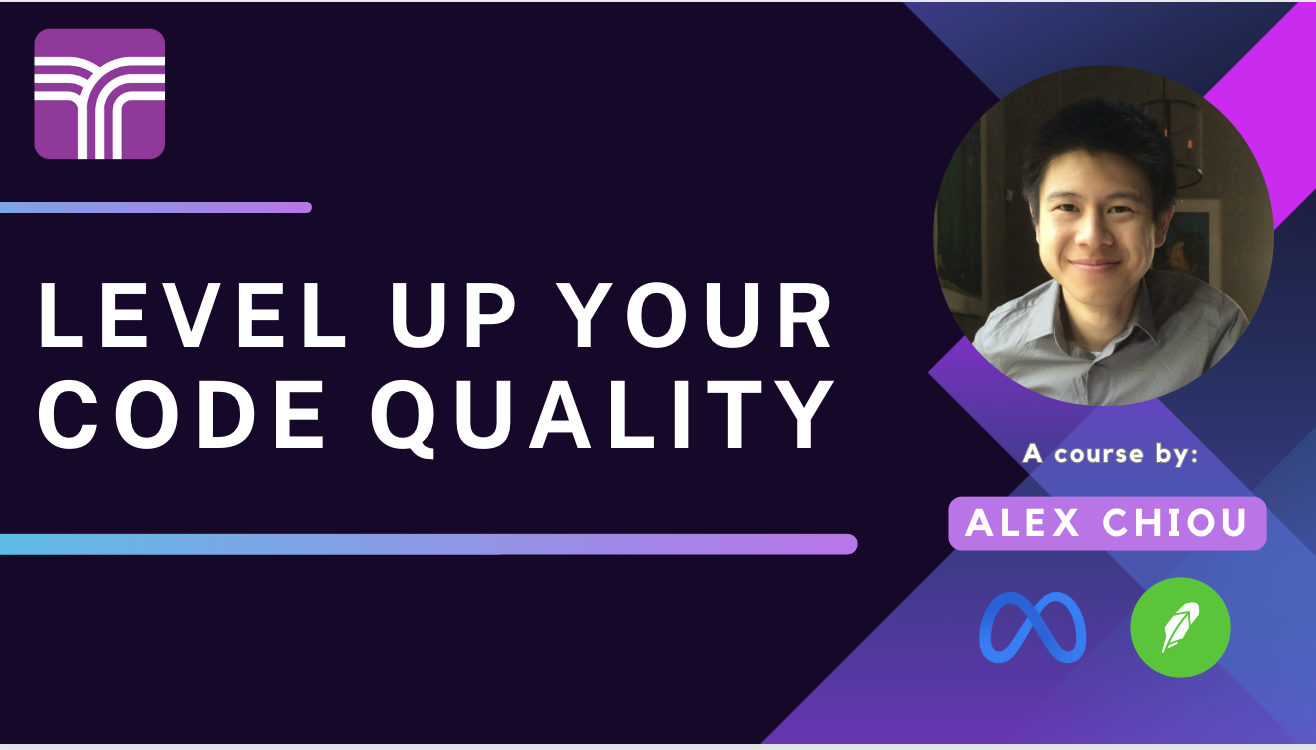 Level Up Your Code Quality As A Software Engineer course image