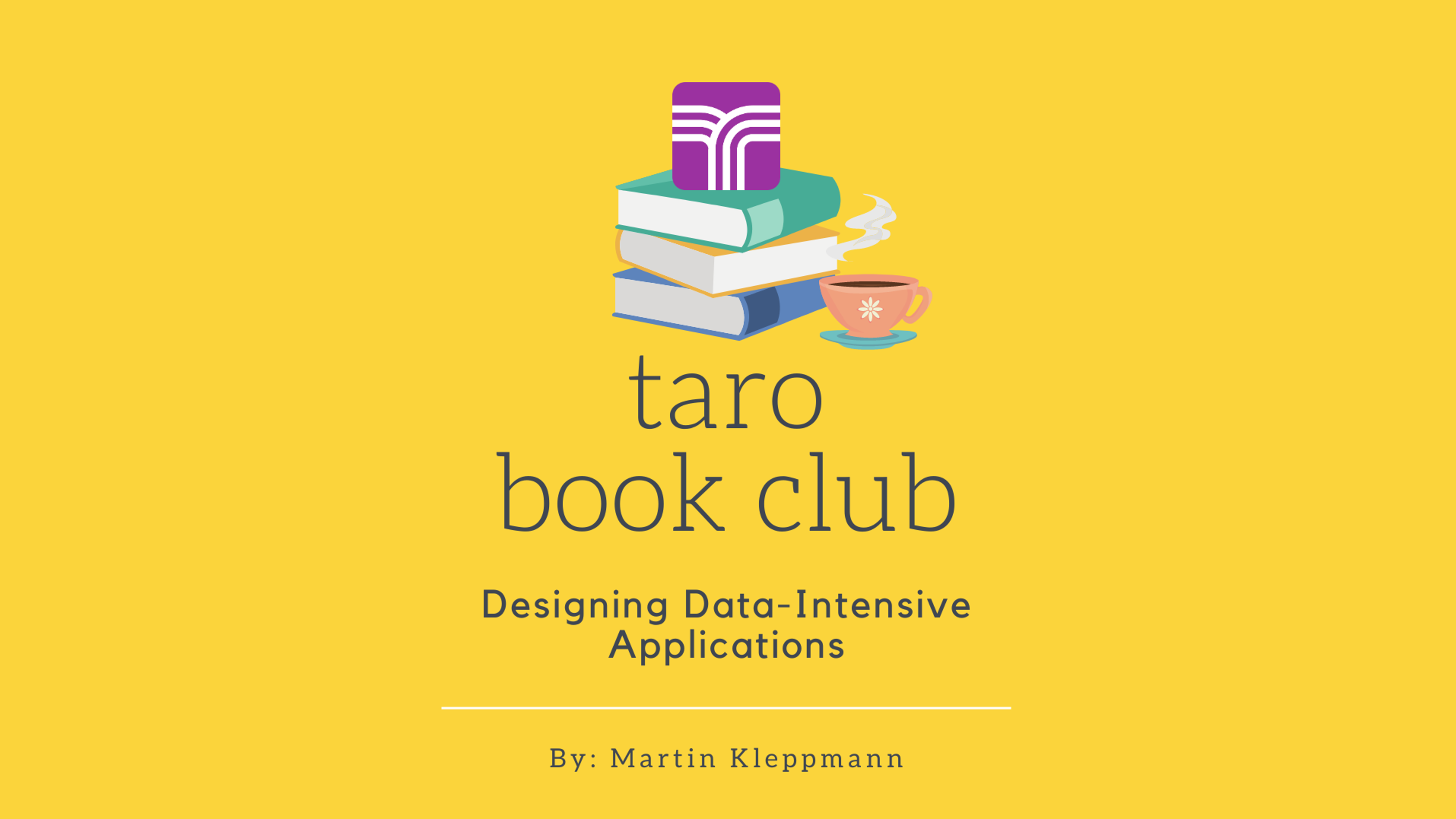 Taro Book Club: Designing Data Intensive Applications - Chapter 6 (Partitioning) event