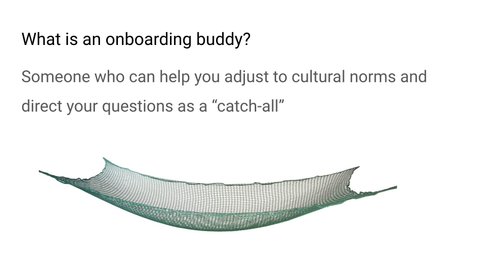 Your Onboarding Buddy